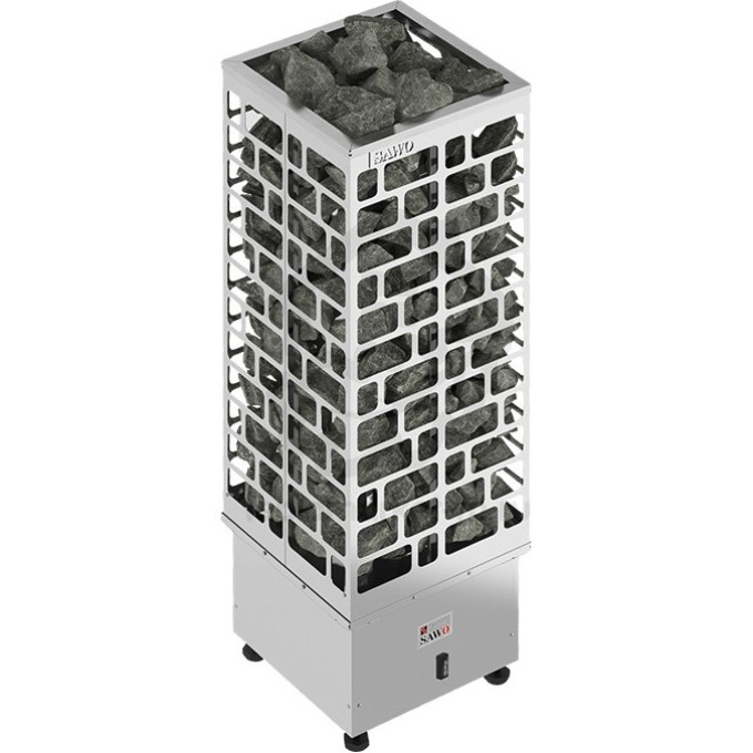 Электрическая печь SAWO CUBOS CUB3-75Ni2-P (7,5 кВт, выносной пульт, встроенный блок мощности, нержавейка)